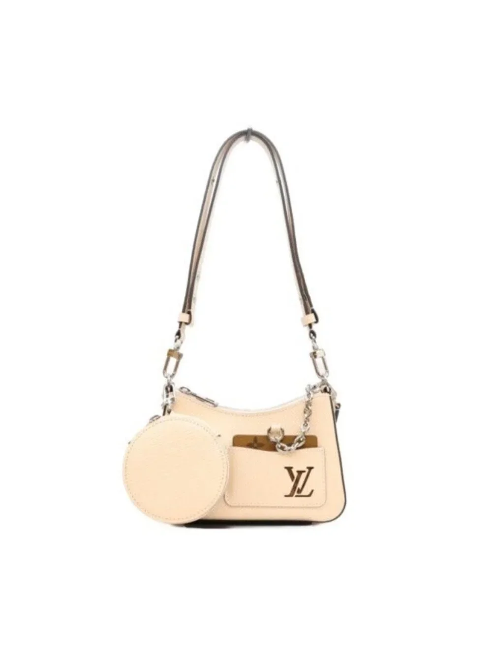 Louis Vuitton Epi Quartz White Marais Rini Watch